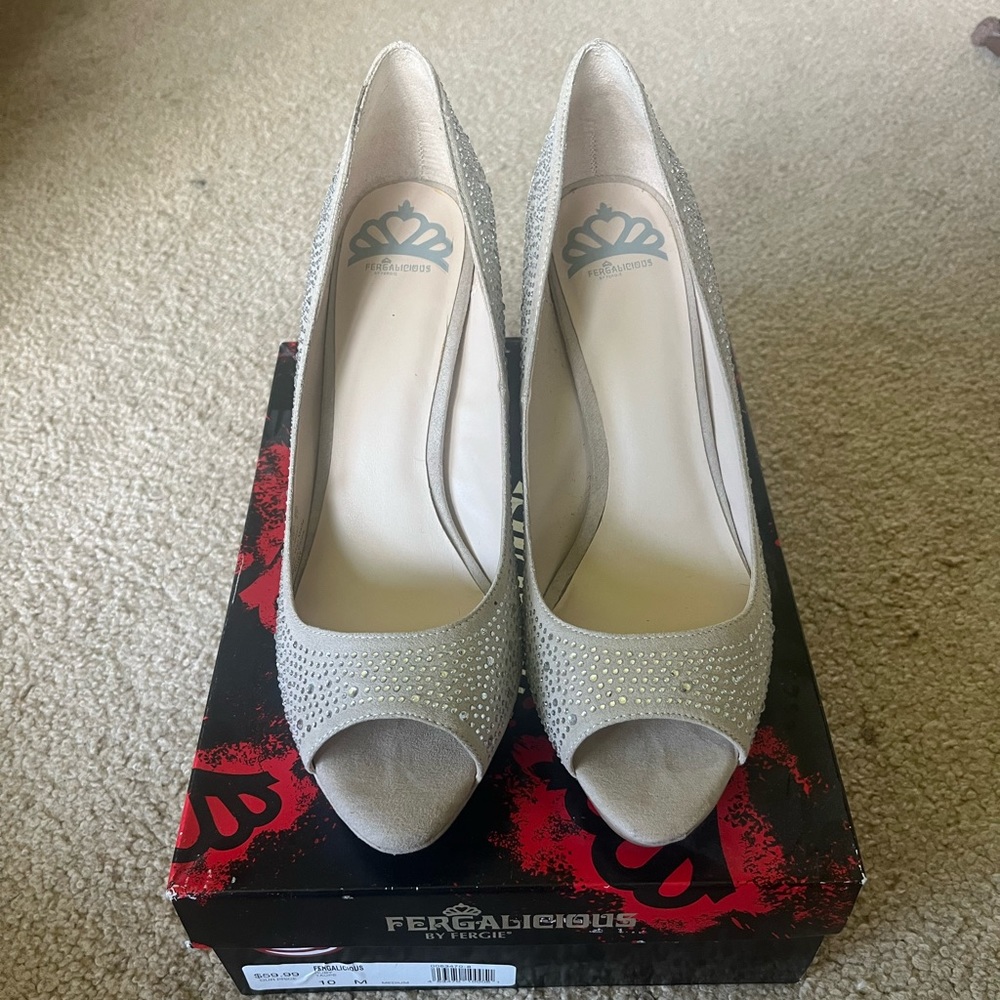 Open Toed Heels By Fergie